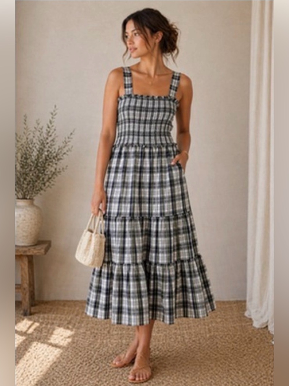 Veronica Beard Ziada Midi Dress 10